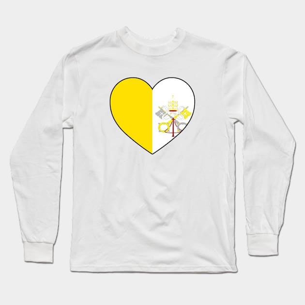 Heart - Holy See Long Sleeve T-Shirt by Tridaak